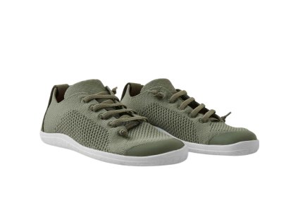 Barefoot tenisky Reima Astelu s okopem - Greyish green
