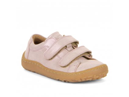 Froddo dětské kožené barefoot boty Base - Pink Shine