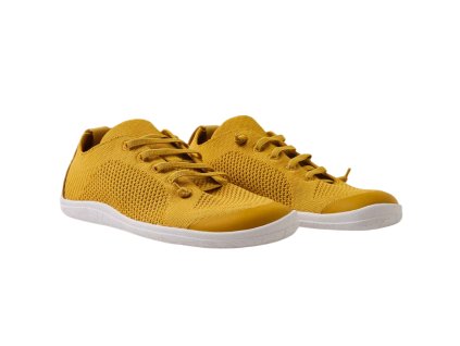 Barefoot tenisky Reima Astelu s okopem - Dark Mango