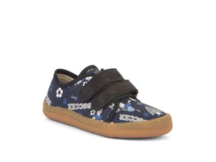 Froddo plátěné barefoot tenisky Canvas - Blue