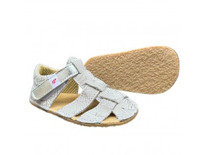 Barefoot letní sandálky Ef - Bílá Fantazie