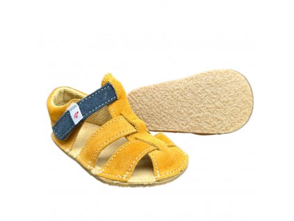 Barefoot letní sandálky Ef - Medová