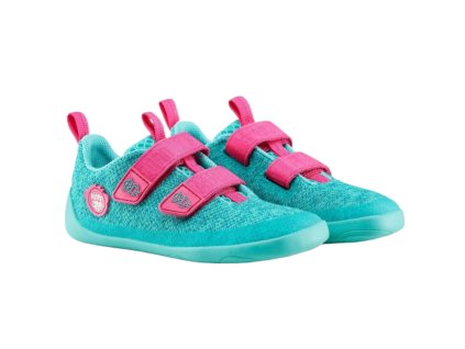 Barefoot tenisky Affenzahn sneaker knit happy - Owl