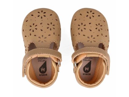 Kožené barefoot capáčky Bobux - Lacey Doe