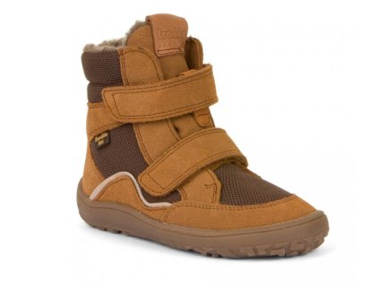 Zimní Barefoot boty Froddo Tex winter - Cognac