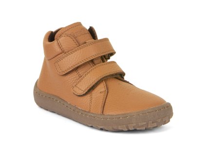 Celoroční barefoot boty Froddo Autumn - Cognac