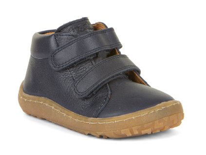 Celoroční barefoot boty Froddo First Step - Dark Blue (podrážka se vzorkem)