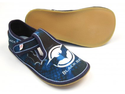 Barefoot bačkory Ef 395 - Black Bat