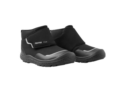 Dětské barefoot boty s membránou Reima Hyppii - Black
