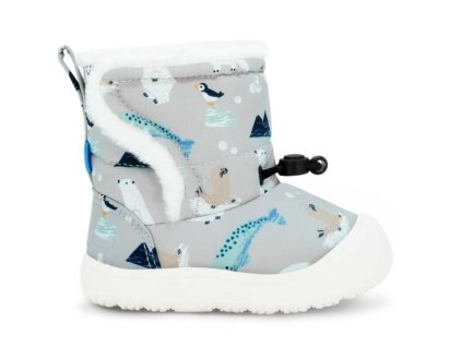 Zimní capáčkové sněhule Jan and Jul Stay Put Trail - Polar Pals