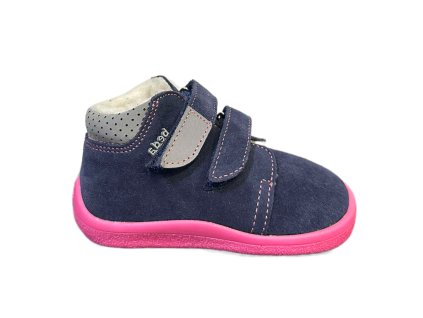 Zimní barefoot boty s membránou Beda - Elisha (užší pata)