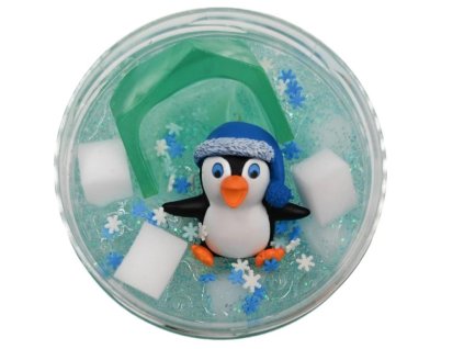 Gelový slizáček S tučňáčkem