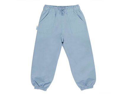 Nepromokavé zateplené kalhoty do deště a zimy - Dusty Blue