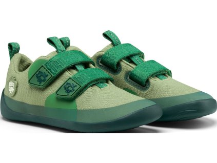 Barefoot tenisky Affenzahn sneaker cotton happy - Frog