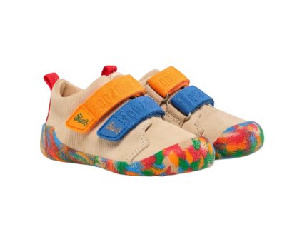 Celoroční kožené barefoot boty Affenzahn Prewalker Walky - Aff 10 let
