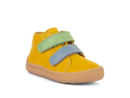 Celoroční barefoot boty Froddo First Step - Dark Yellow