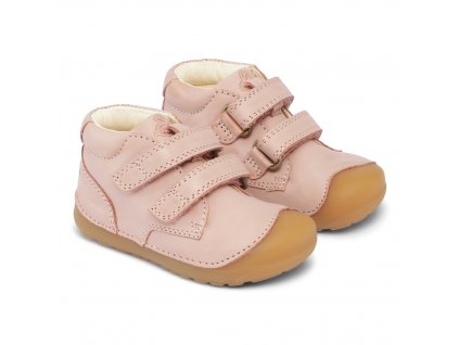 Celoroční barefoot Bundgaard - Petit Velcro Old Rose