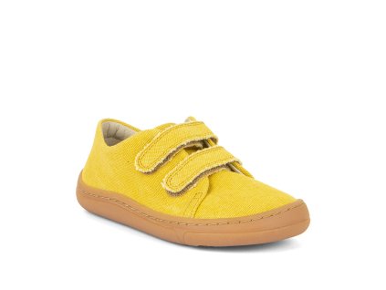 Froddo plátěné veganské barefoot tenisky Canvas - Yellow