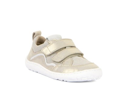 Froddo barefoot celoroční kožené tenisky Base - Gold Shine