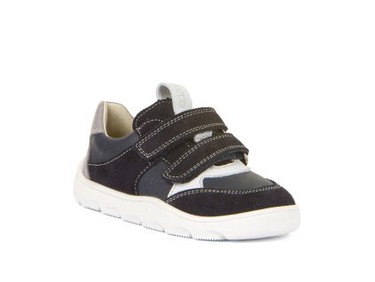 Froddo nízké celoroční barefoot kožené boty Zeru Spring - Dark Blue