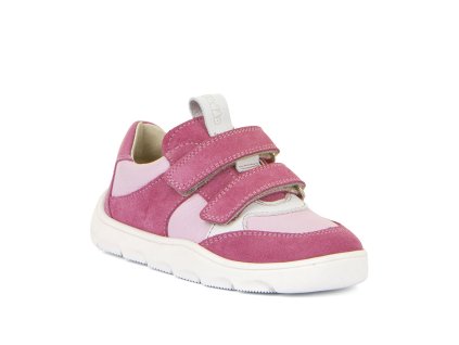 Froddo nízké celoroční barefoot kožené boty Zeru Spring - Fuxia/Pink
