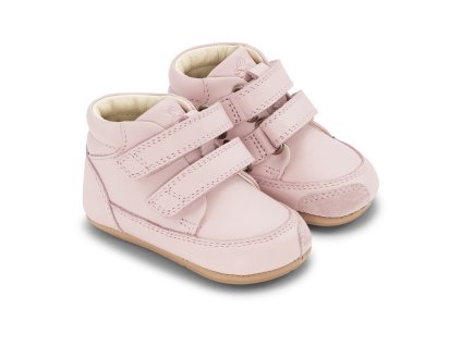 Celoroční Bundgaard capáčky Prewalker - Old Rose (širší model)