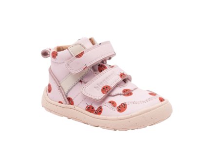 Celoroční boty Bisgaard barefoot becky - Lady bugs