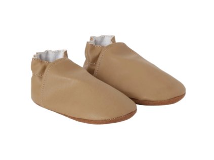 Dětské barefoot capáčky Mocs - Cognac
