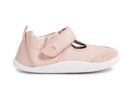Capáčkové kožené sandále Bobux Xplorer - Scout Ballet Pink