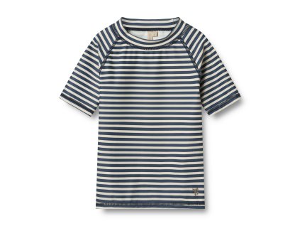 UV plavecké tričko Wheat Jackie - Blue Stripe