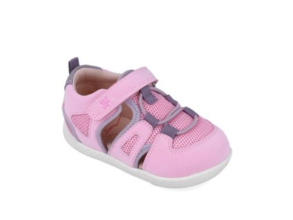 Kožené sportovní barefoot sandálky Garvalín - Rosa