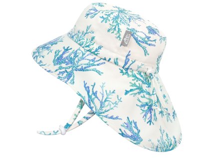 UV klobouk Aqua Dry Adventure - Blue Coral