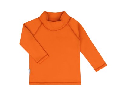 Dětský UV Top s dlouhým rukávem - Tangerine