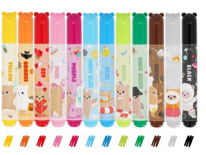 Set 12 fixů Legami Teddy Friends - Teddy Bear