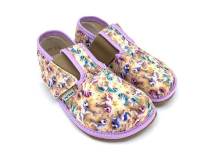 Barefoot bačkory Pegres - Jednorožec