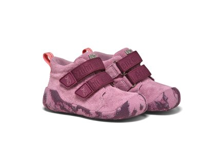 Celoroční kožené barefoot boty Affenzahn Prewalker Talky - Otter