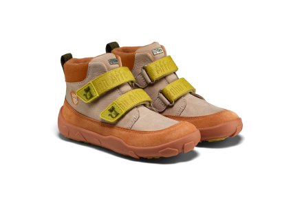 Celoroční barefoot boty s membránou Affenzahn Leather Friendy - CatCeloroční barefoot boty s membránou Affenzahn Leather Friendy - Cat