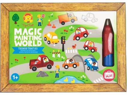 Magické omalovánky Tiger Tribe Magic Painting World - Things that Go