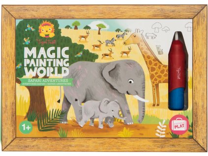 Magické omalovánky Tiger Tribe Magic Painting World - Safari Adventures