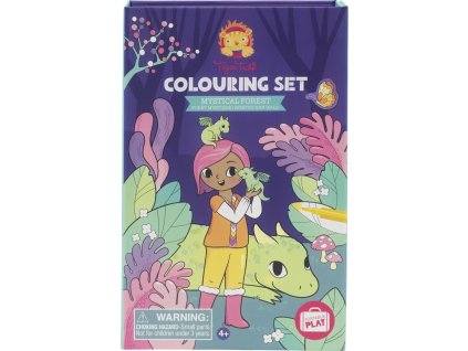 Omalovánky Tiger Tribe Colouring Set - Mystical Forest