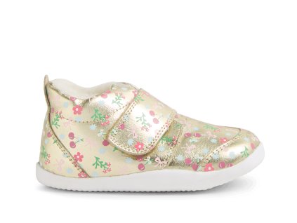 Barefoot první botičky Bobux Rover Arctic - Gold Multi
