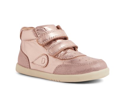 Bobux tenisky Champ High - Rose Gold