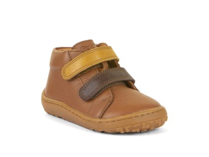 Celoroční barefoot boty Froddo First Step - Brown