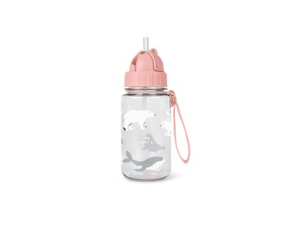 Láhev s pítkem Saro Baby - Polaris Rosa