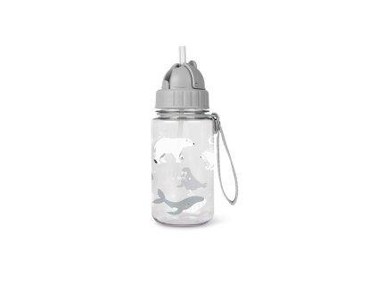 Láhev s pítkem Saro Baby - Polaris Gris