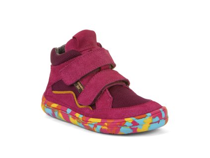 Celoroční barefoot boty Froddo Tex Autumn - Fuxia
