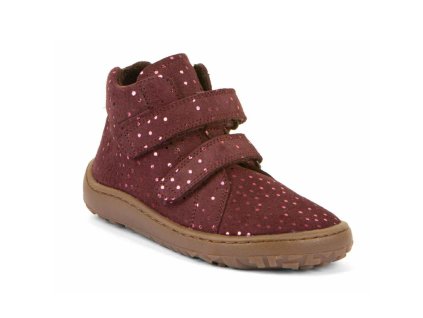 Celoroční barefoot boty Froddo Autumn - Bordeaux +