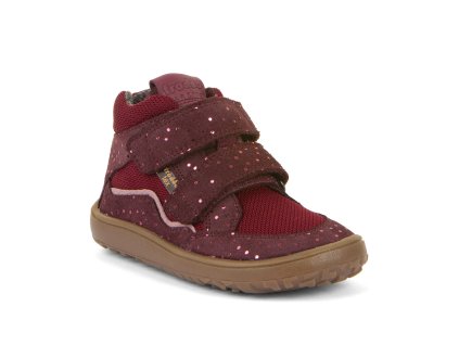 Celoroční barefoot boty Froddo Tex Autumn - Bordeaux +