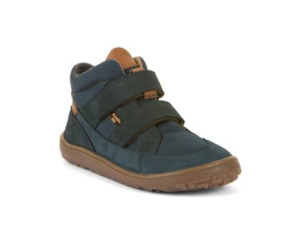 Celoroční barefoot boty Froddo UP TEX AUTUMN - Petroleum