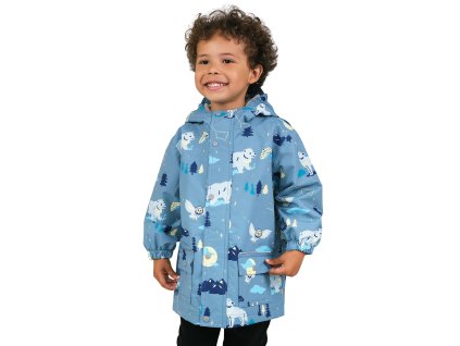Nepromokavá zateplená bunda do deště a zimy Cozy  - Wolf and Bear